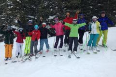 a group of skiers at Aspen
