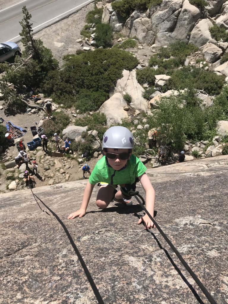 rock climb school rock age 7 by erik 070818
